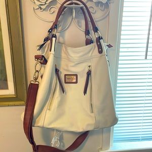 White Cynthia Rowley Tote